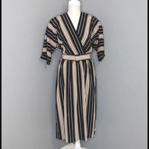 Vintage Liz Claiborne Striped Dress